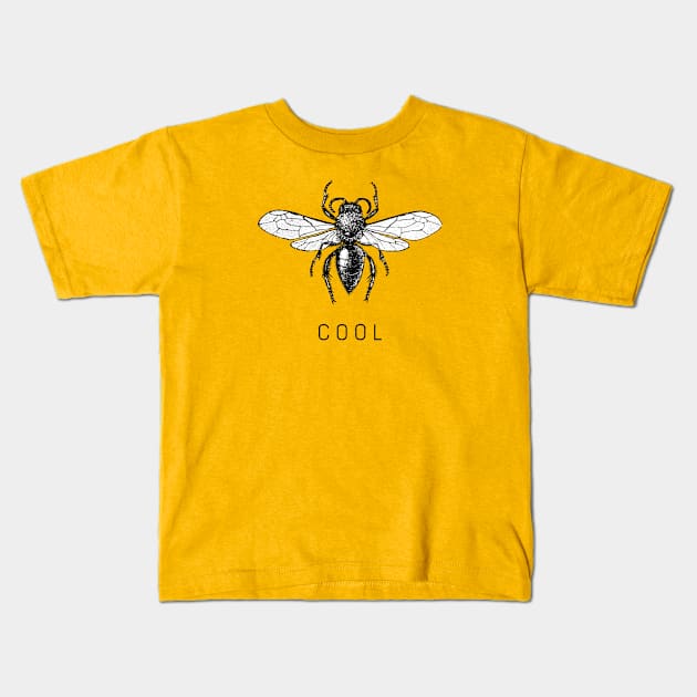 Bee Cool Kids T-Shirt by FITmedia